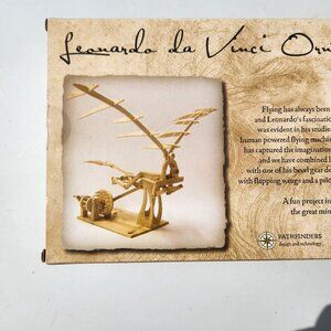Pathfinders STEM Kit Leonardo da Vinci Ornithopter Model Set 3D Puzzle Engineeri